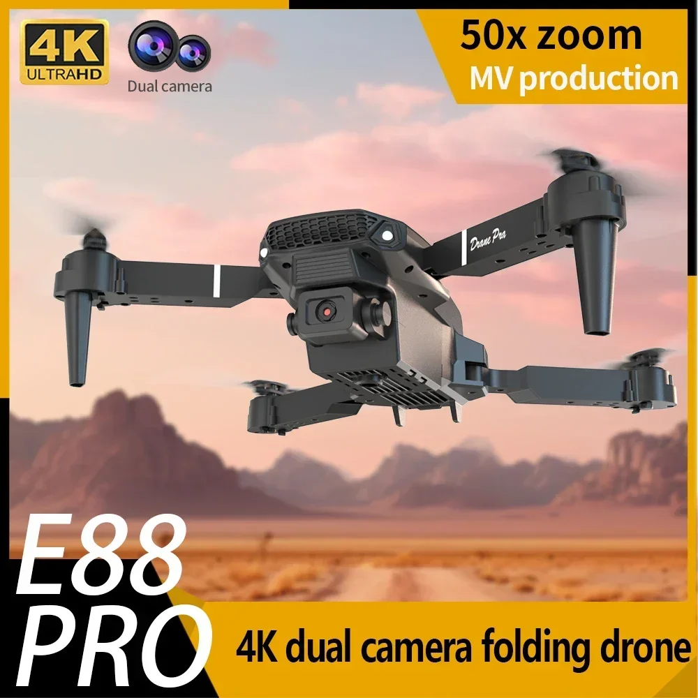4K HD Camera E88 Mini Drone Wi - Drone Kit Tricopter review and price