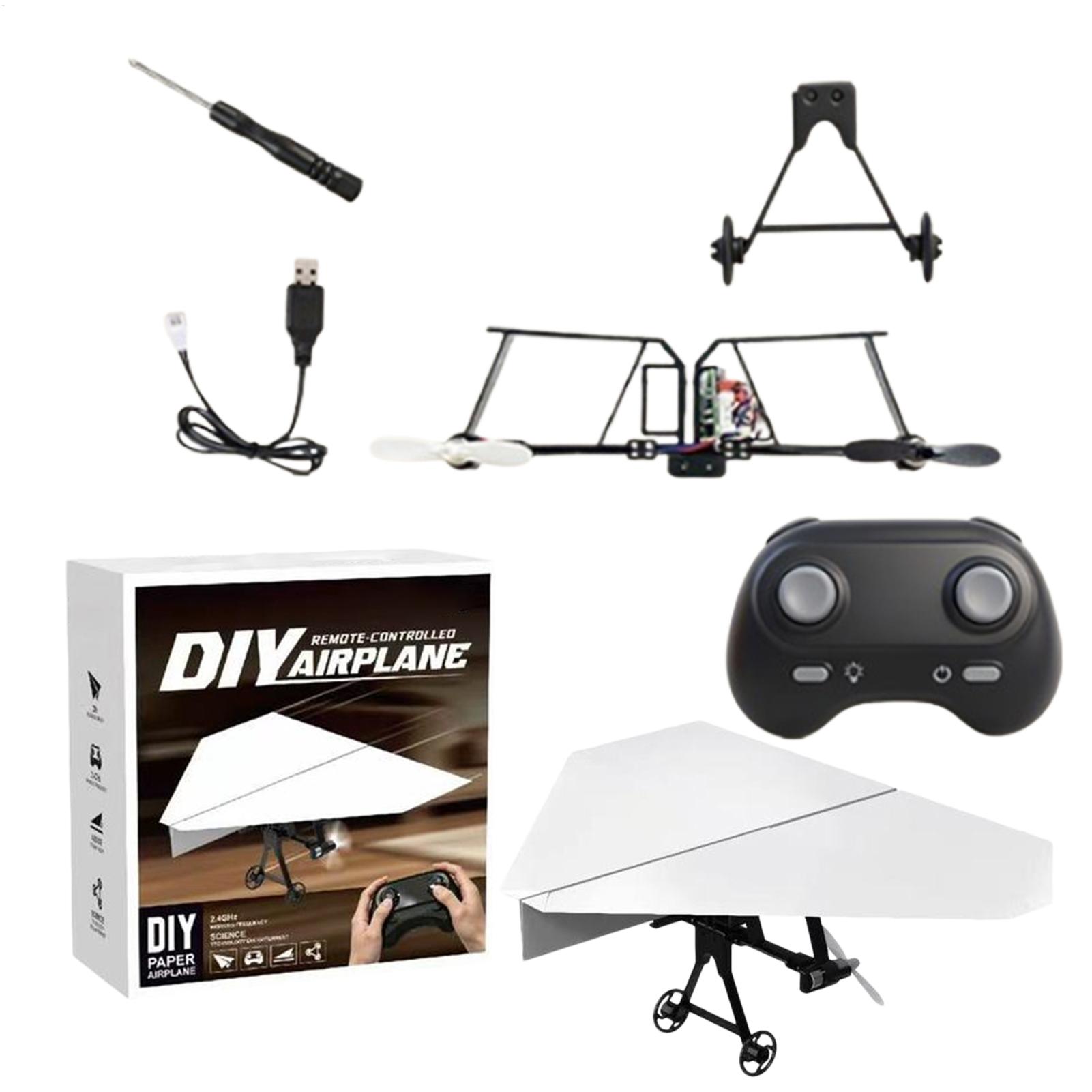 DIY RC Paper Airplane Kit dron - Drone Kit Build Yourself review and price