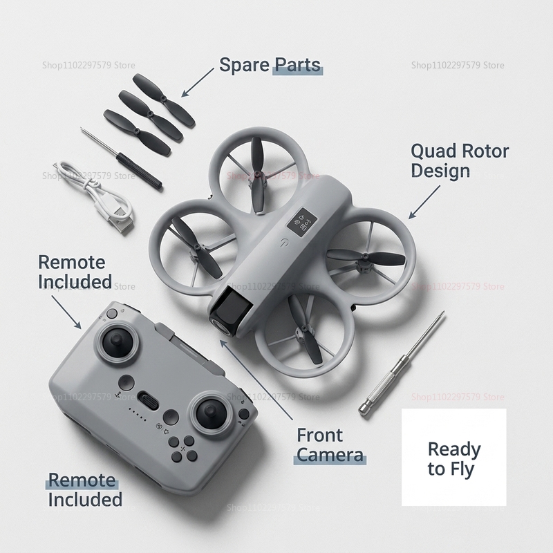 Mini Drone with 8K HD Camera F - Drone Kit Tricopter review and price
