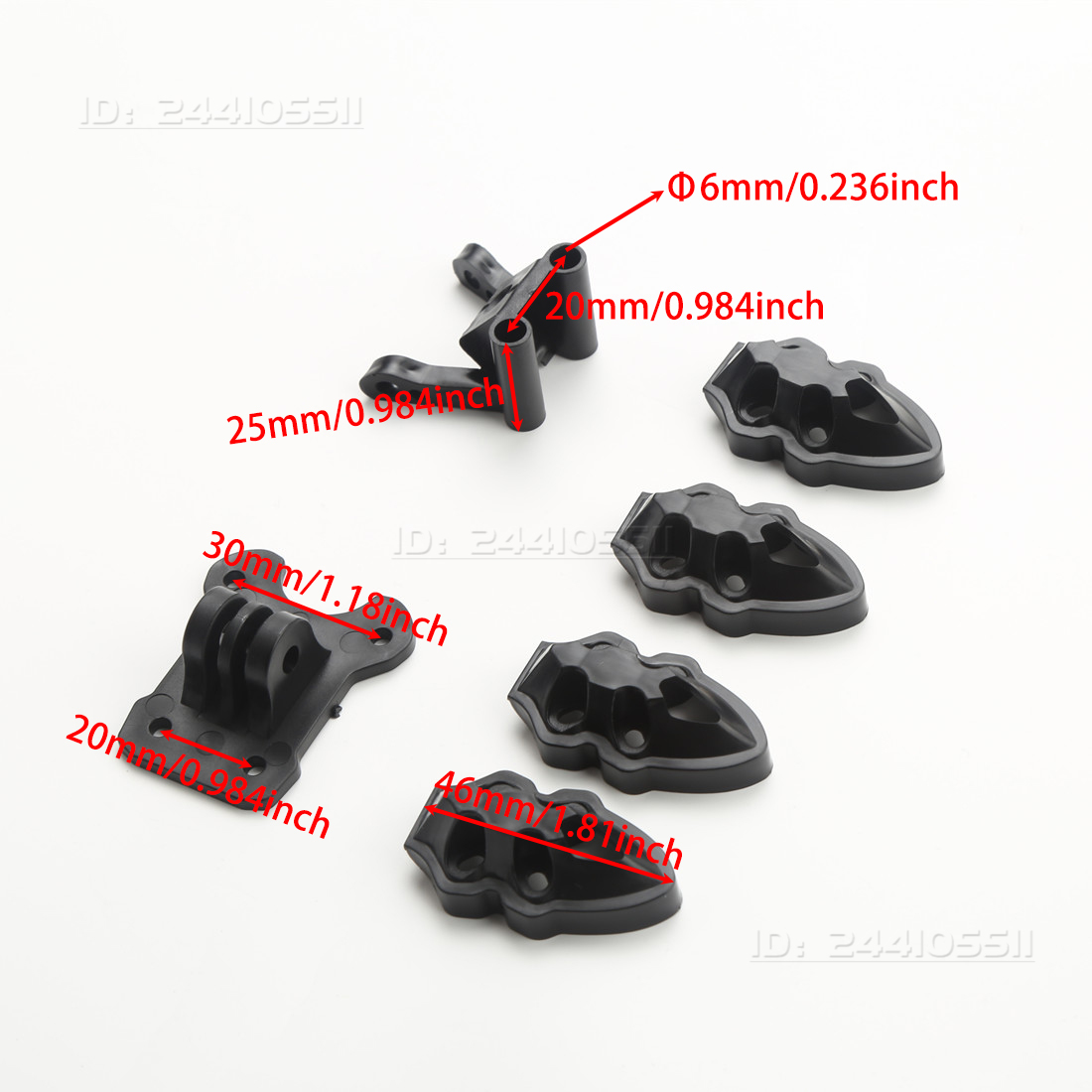 FPV Drone Frame 3D Printed Set - Drone Kit With Camera review and price