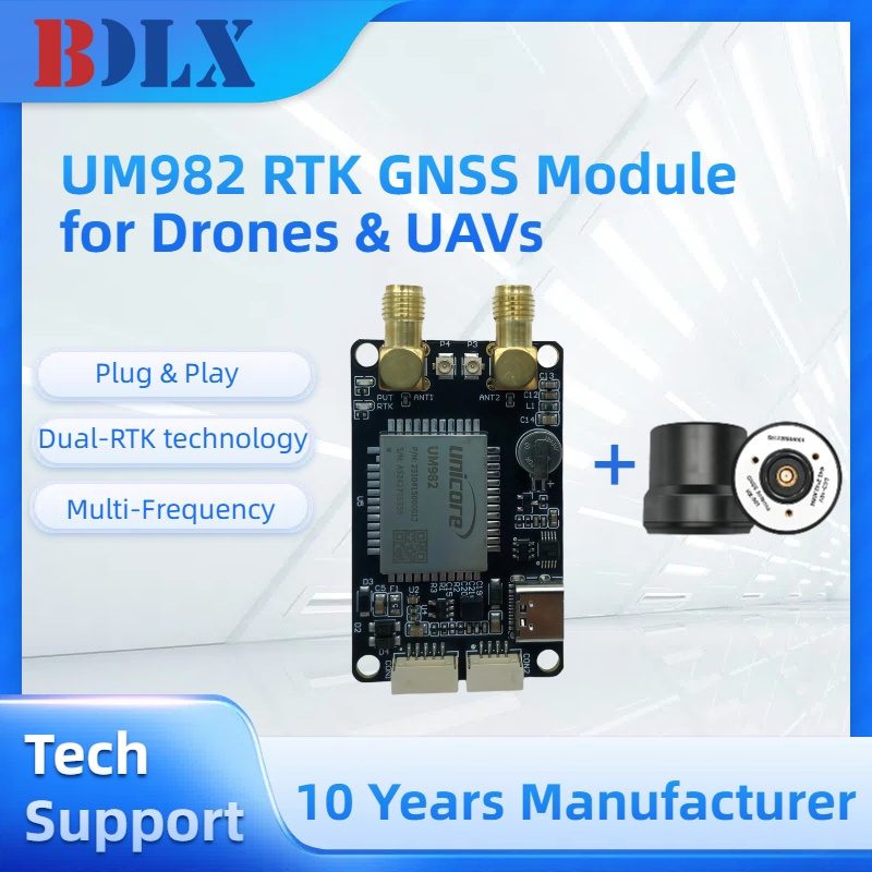 UM982 Dual Antenna RTK GNSS Mo - Drone Kit Hexacopter review and price