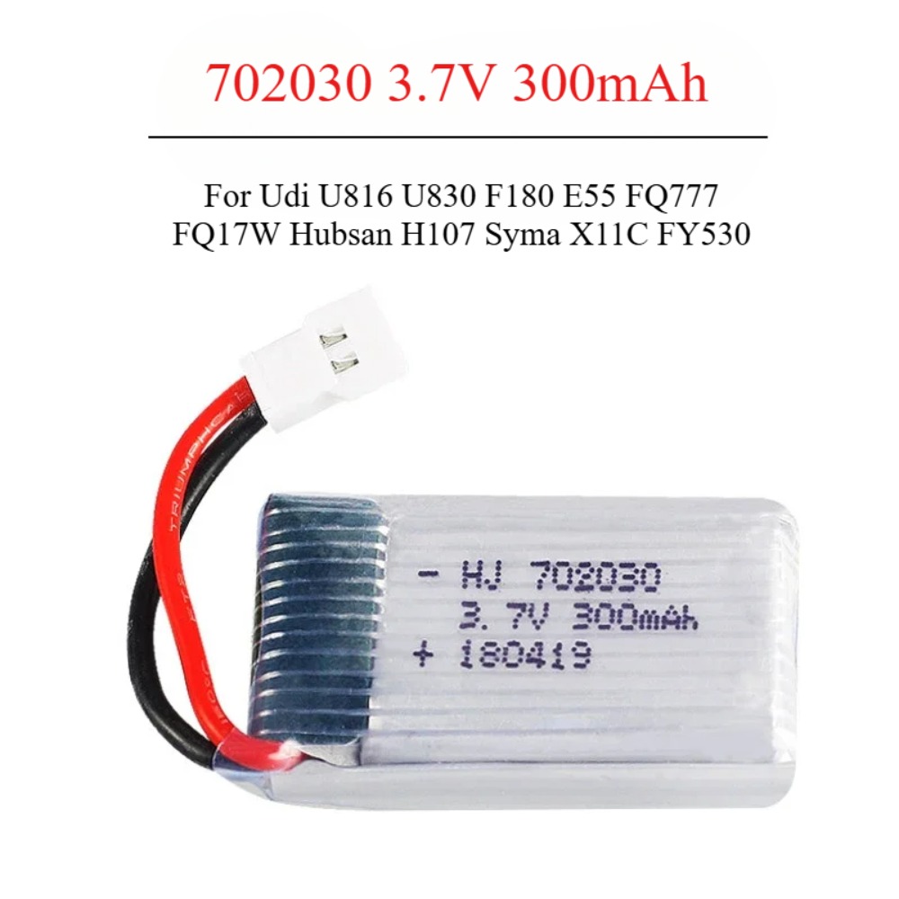 3.7V 300mAh Lipo Battery U816  - Drone Kit Beginner review and price