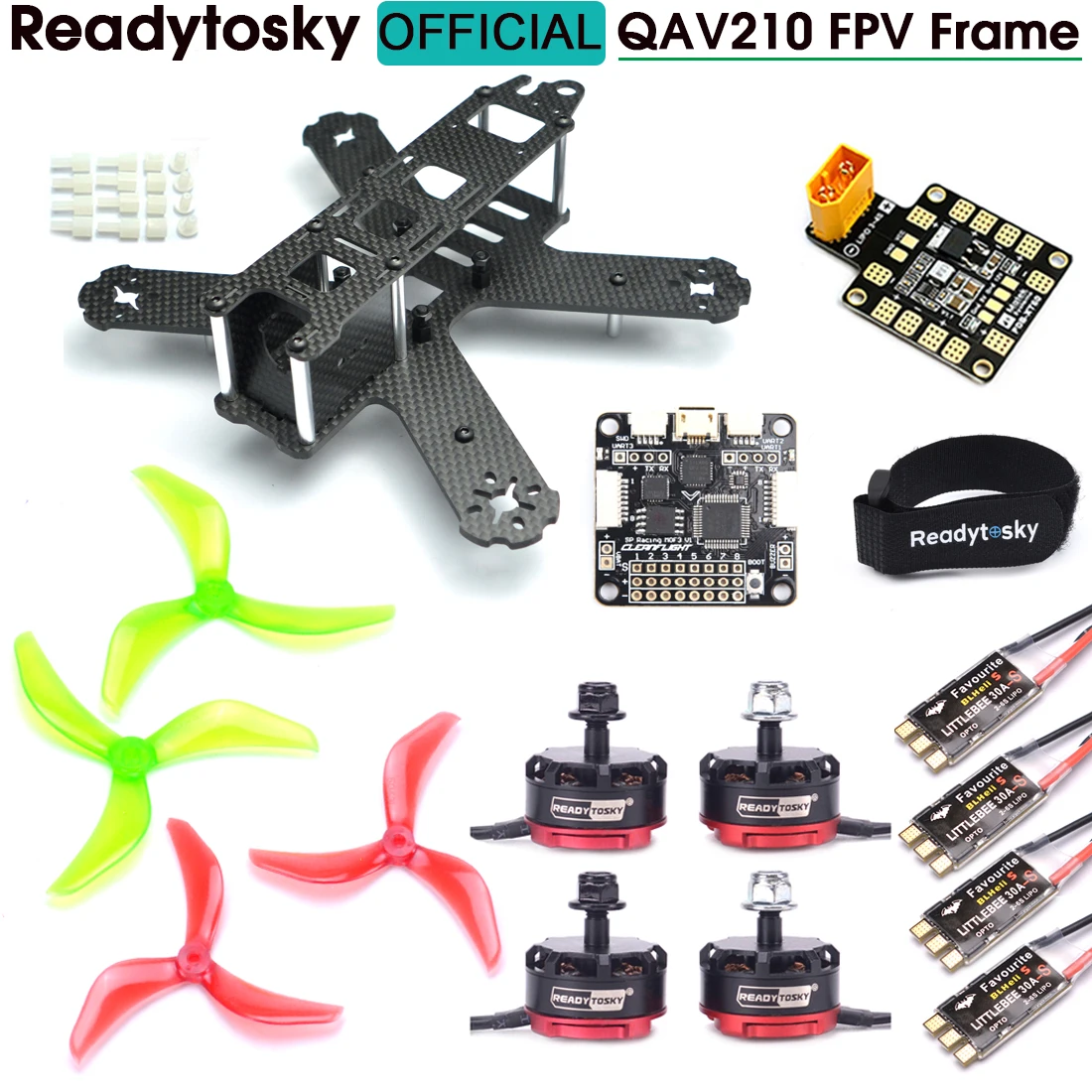QAV210 / ZMR250 QAV250 250mm 5 - Drone Kit Racing review and price